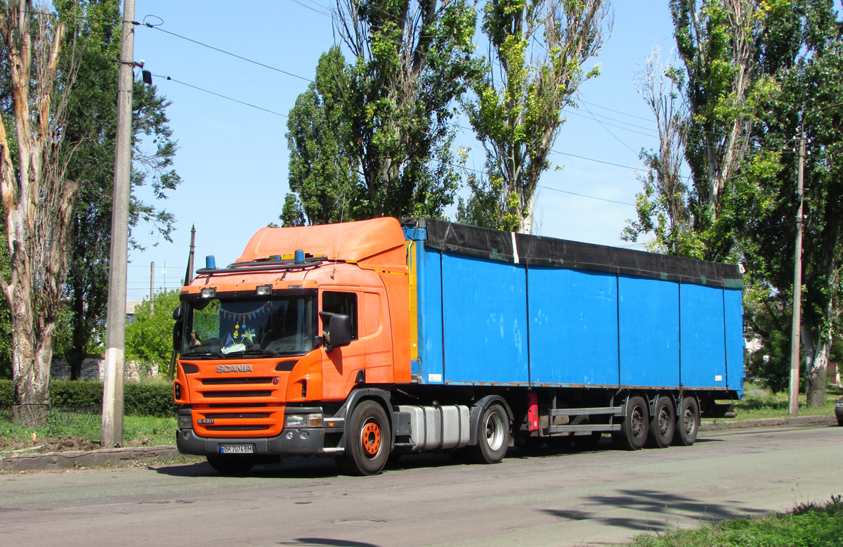 Ровненская область, № ВК 7076 ВМ — Scania ('2004) P380