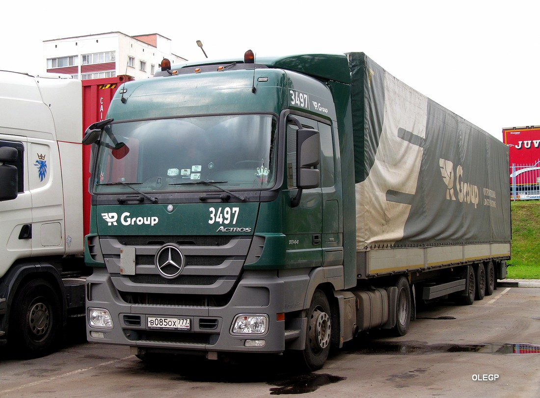 Москва, № 3497 — Mercedes-Benz Actros ('2009) 1844