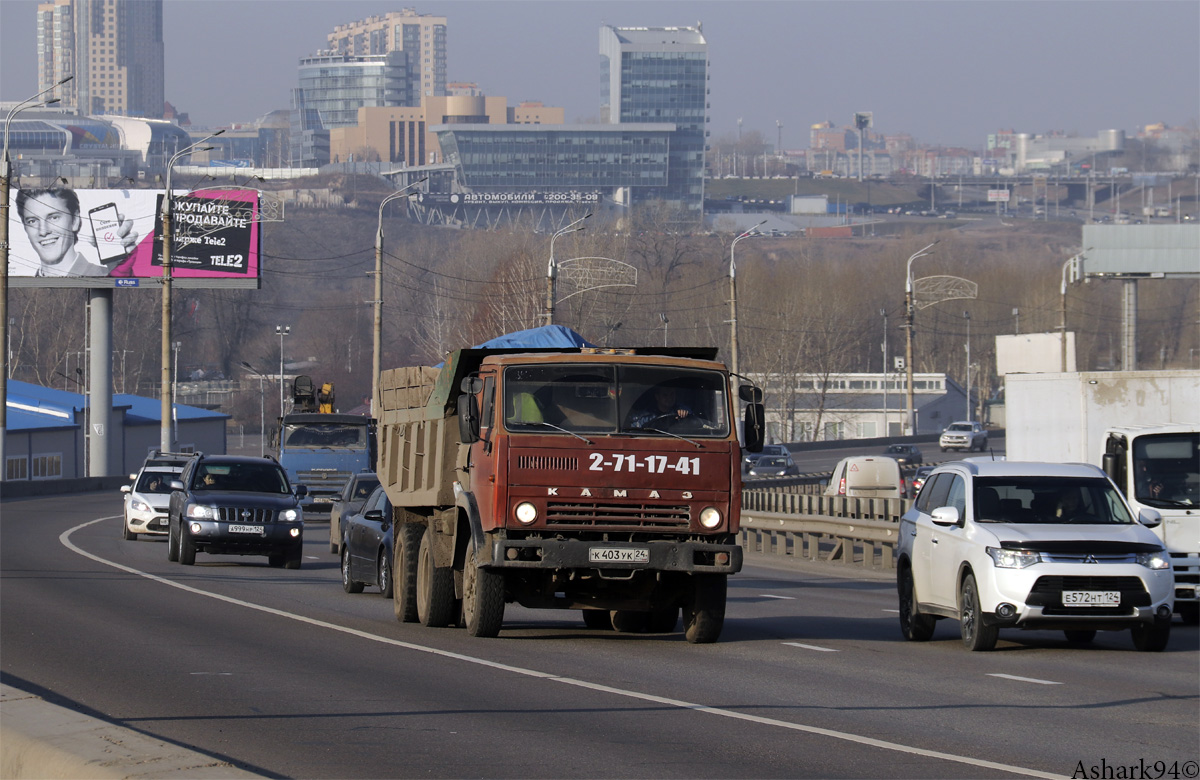 Красноярский край, № К 403 УК 24 — КамАЗ-5511