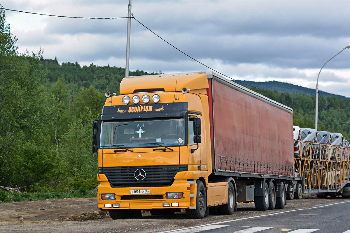 Бурятия, № В 851 МК 03 — Mercedes-Benz Actros ('1997) 1840