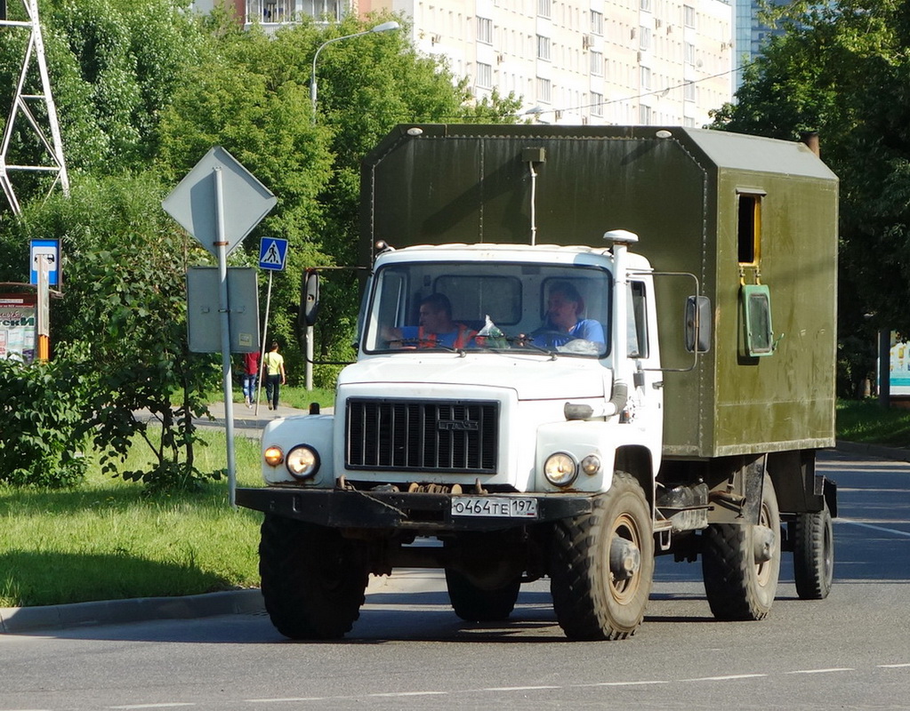 Москва, № О 464 ТЕ 197 — ГАЗ-33081 «Садко»