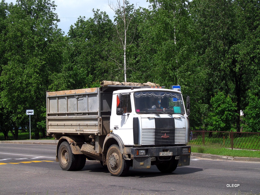 Витебская область, № АЕ 4027-2 — МАЗ-5551 (общая модель)