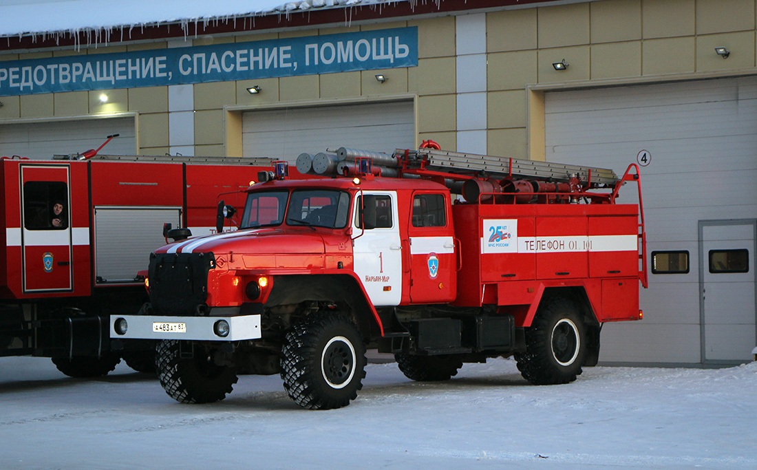 Ненецкий автономный округ, № А 483 АТ 83 — Урал-43206-41