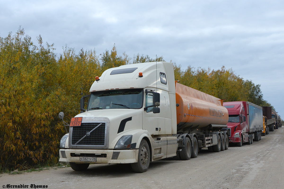 Амурская область, № Е 582 ТУ 28 — Volvo VNL670; Амурская область, № АР 6976 28 — Tongyada (общая модель)