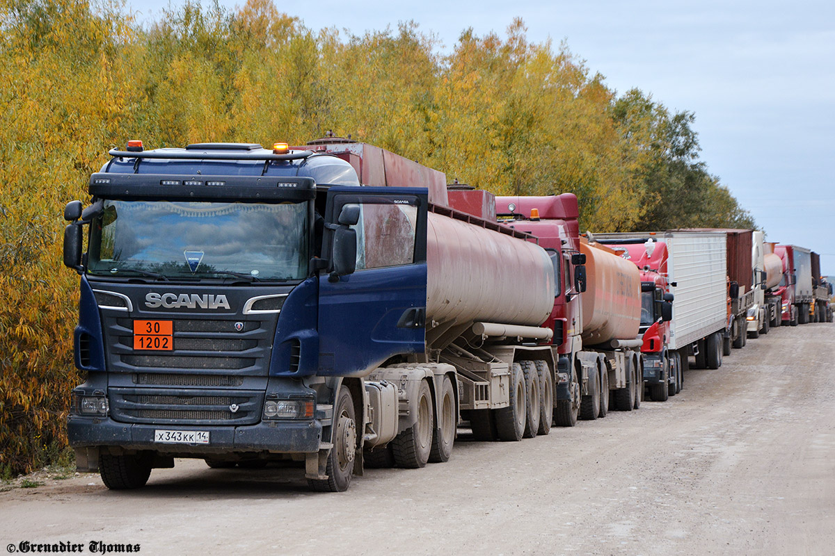 Саха (Якутия), № Х 343 КК 14 — Scania ('2009) R500