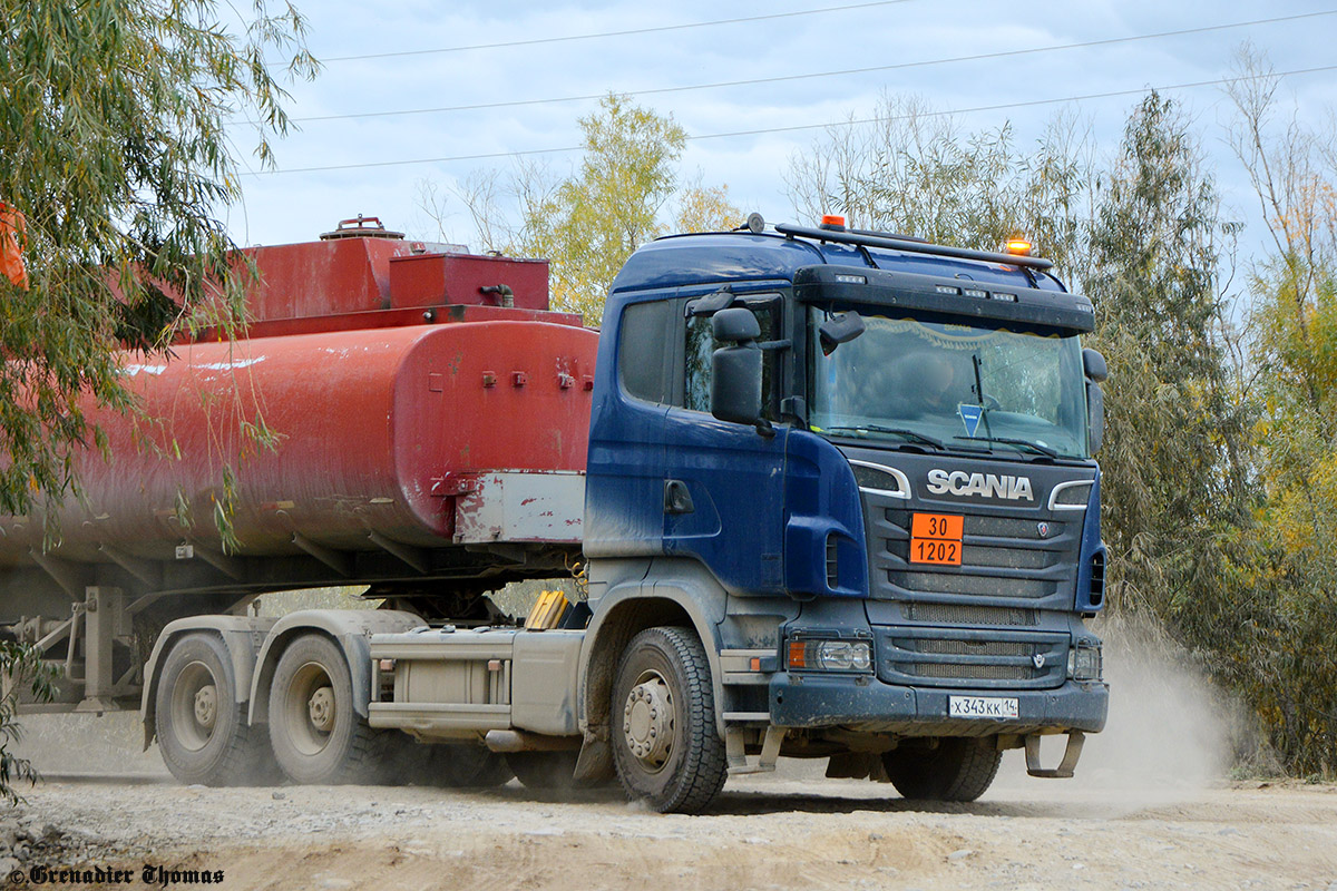 Саха (Якутия), № Х 343 КК 14 — Scania ('2009) R500