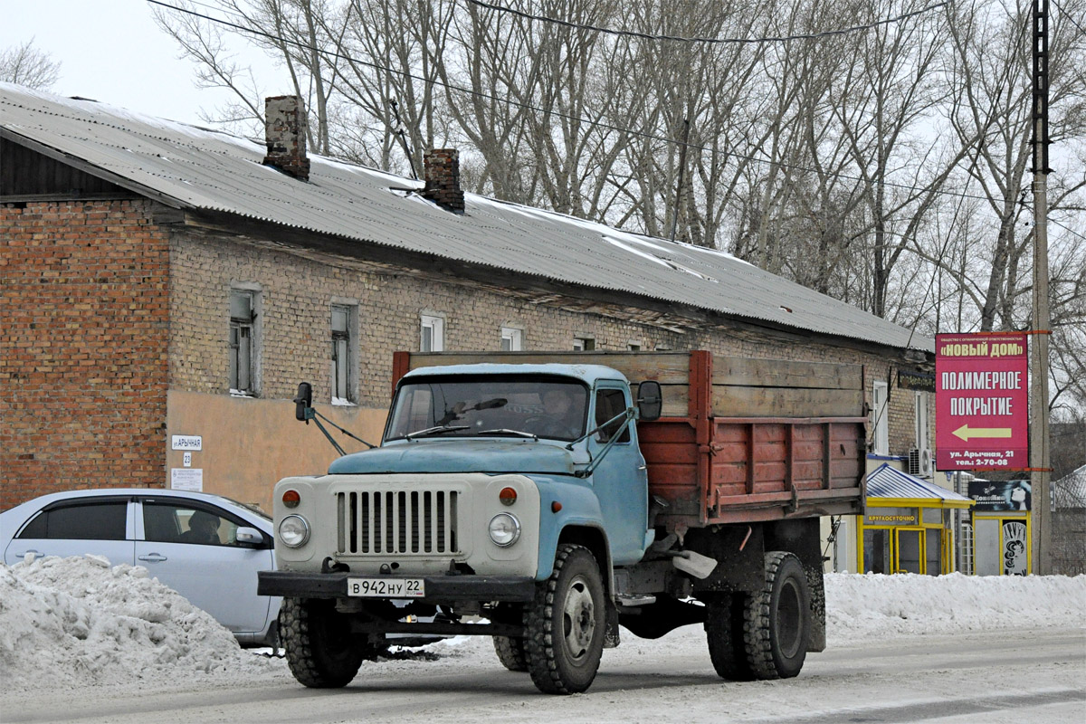 Алтайский край, № В 942 НУ 22 — ГАЗ-53-14, ГАЗ-53-14-01