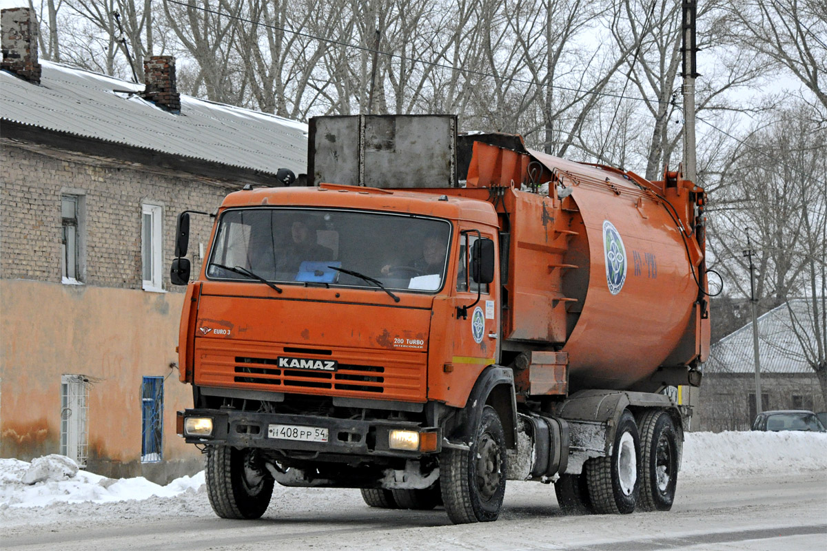 Алтайский край, № Н 408 РР 54 — КамАЗ-65115-62