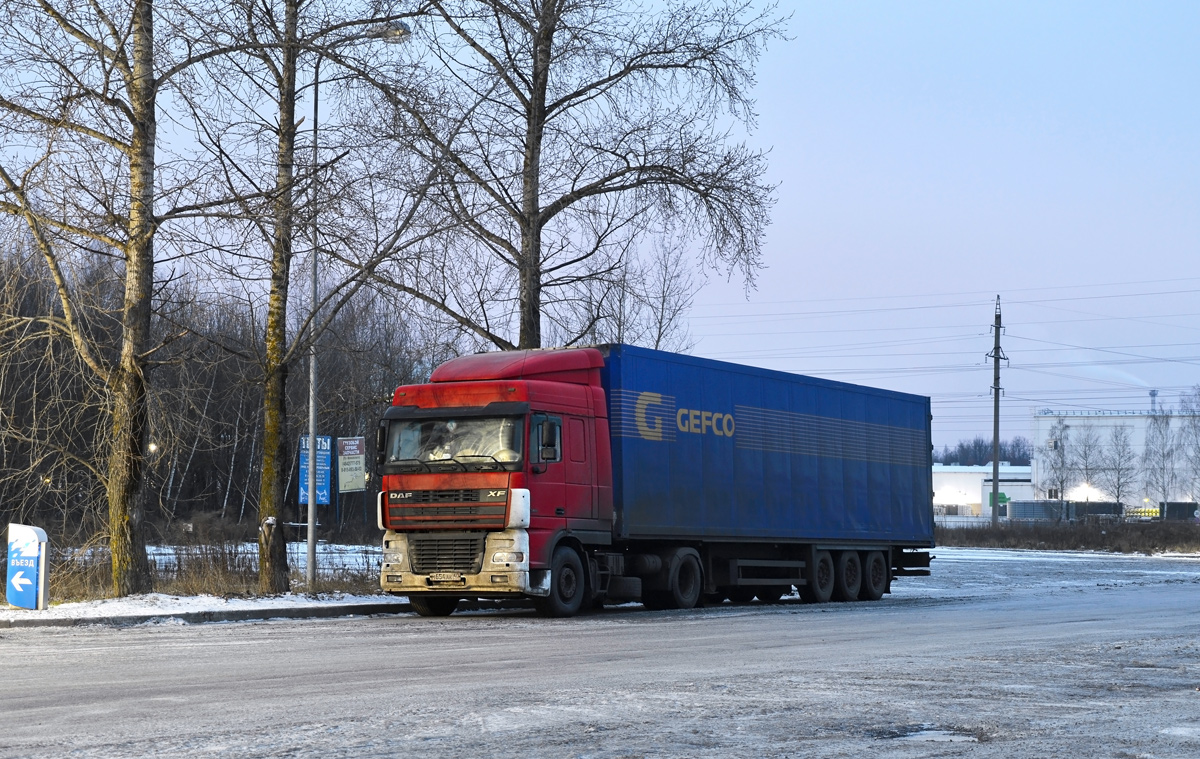 Калужская область, № М 654 АК 40 — DAF XF95 FT