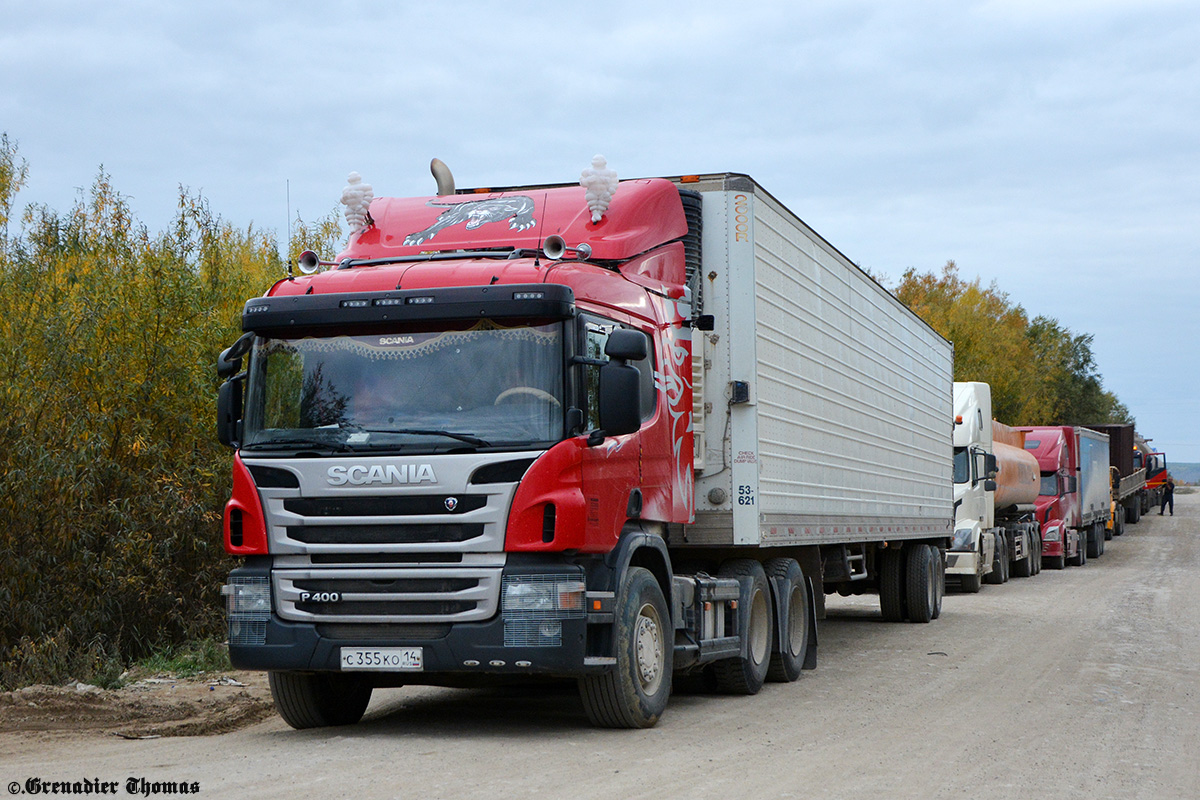 Саха (Якутия), № С 355 КО 14 — Scania ('2011) P400