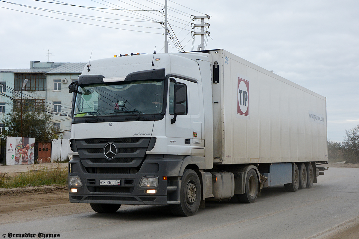 Новосибирская область, № К 500 ВЕ 54 — Mercedes-Benz Actros '09 1844 [Z9M]