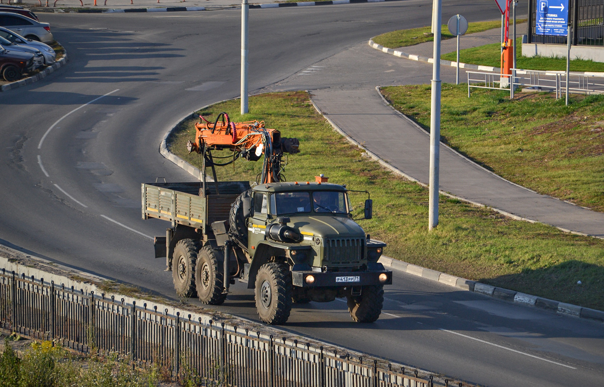 Тульская область, № Р 413 РР 71 — Урал-4320-41