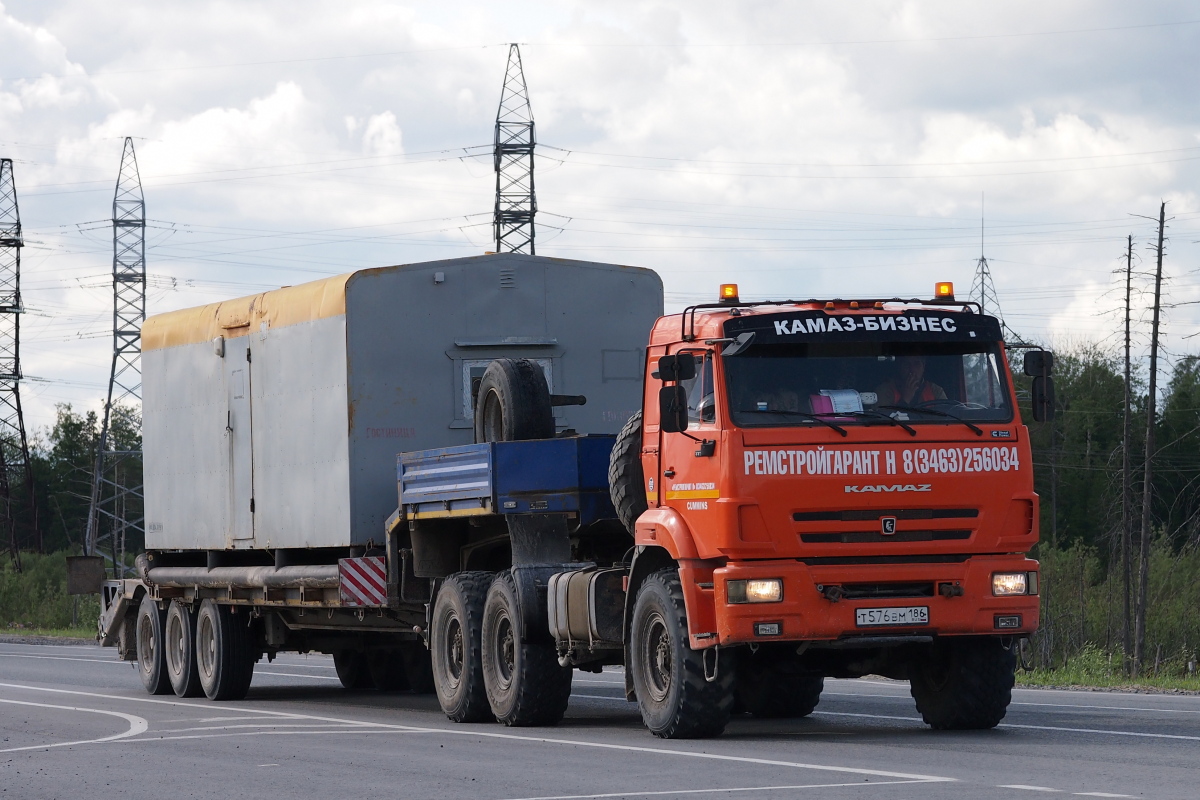 Ханты-Мансийский автоном.округ, № Т 576 ВМ 186 — КамАЗ-44108-RF [44108F-R]