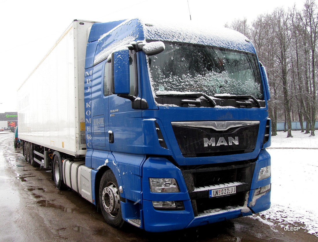 Сербия, № IN 022-JJ — MAN TGX ('2012) 18.440