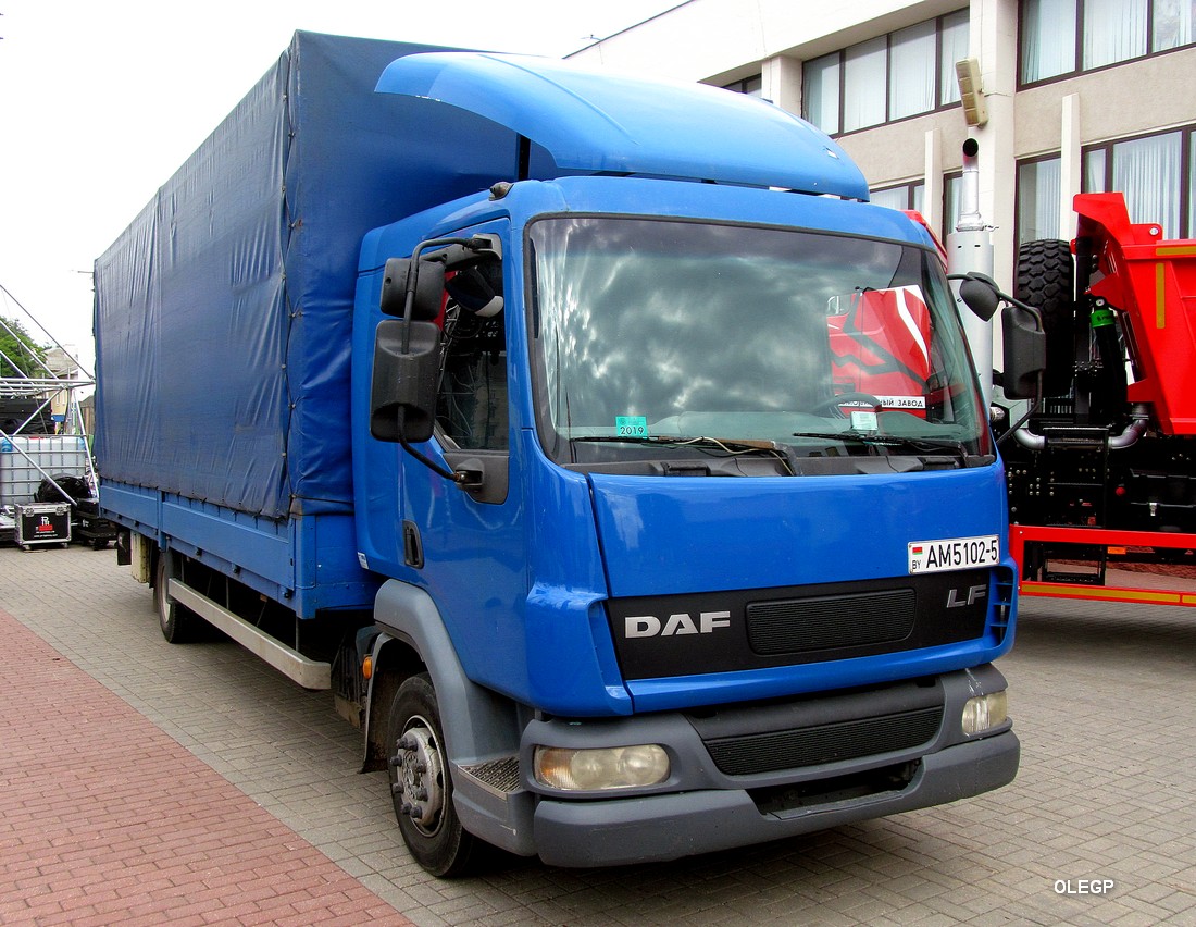 Минская область, № АМ 5102-5 — DAF LF (общая модель)