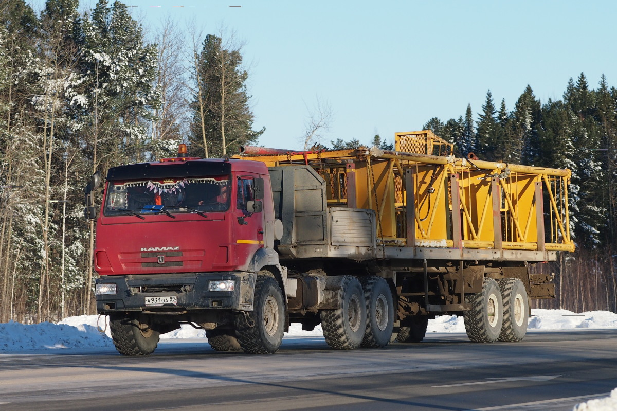 Ямало-Ненецкий автоном.округ, № А 931 ОА 89 — КамАЗ-43118-46