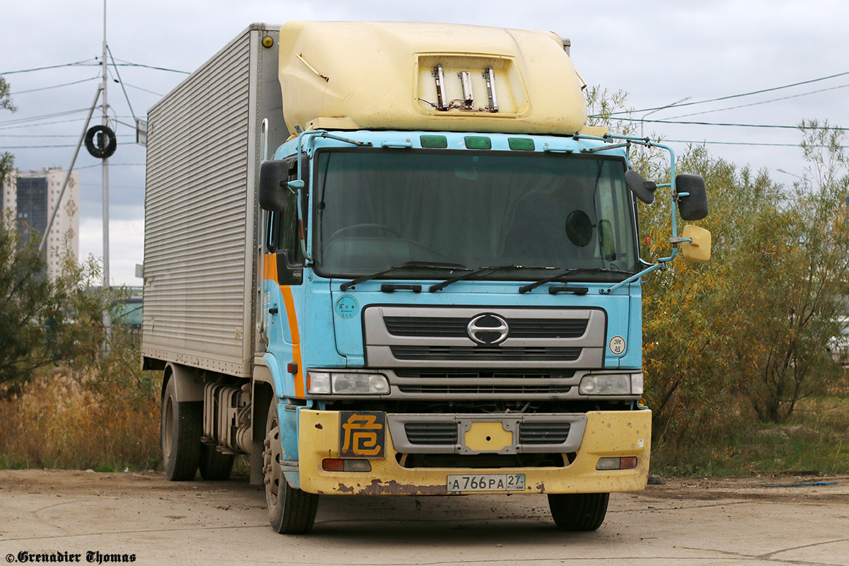 Хабаровский край, № А 766 РА 27 — Hino Profia