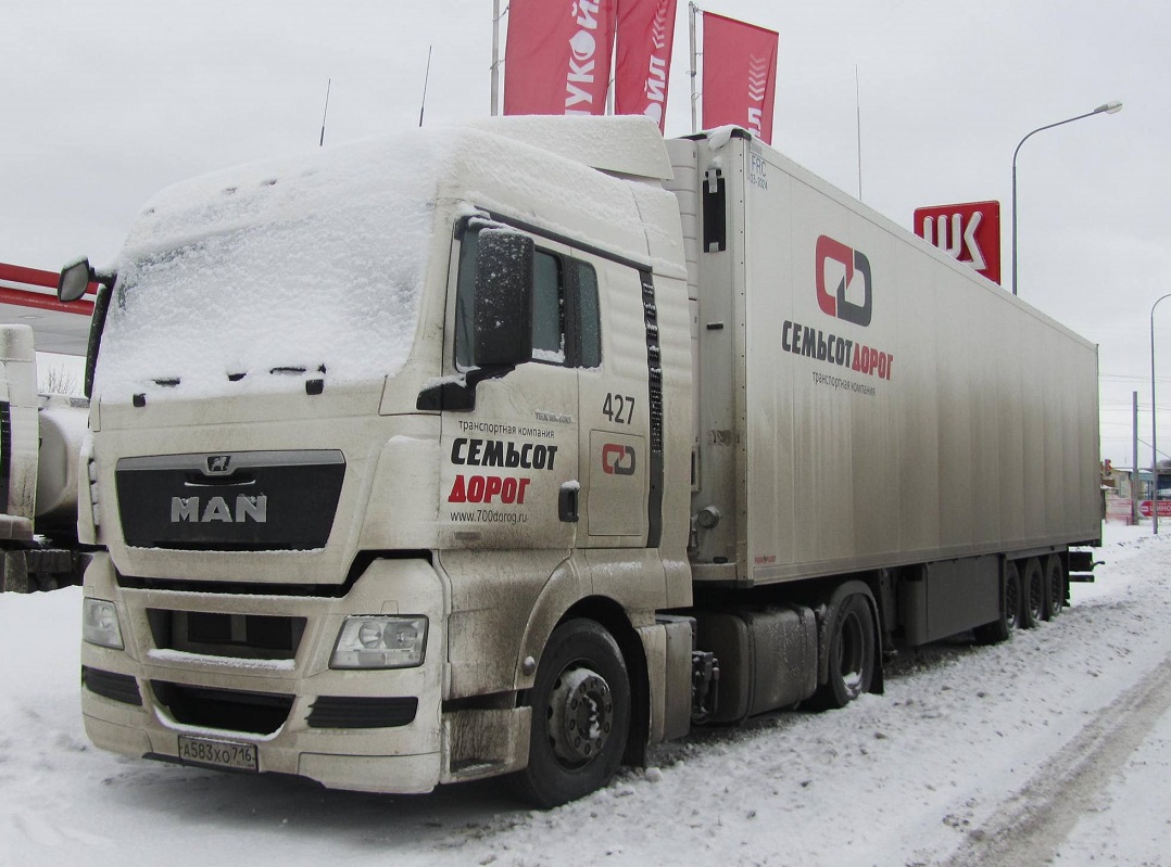 Татарстан, № 427 — MAN TGX ('2007) 18.480