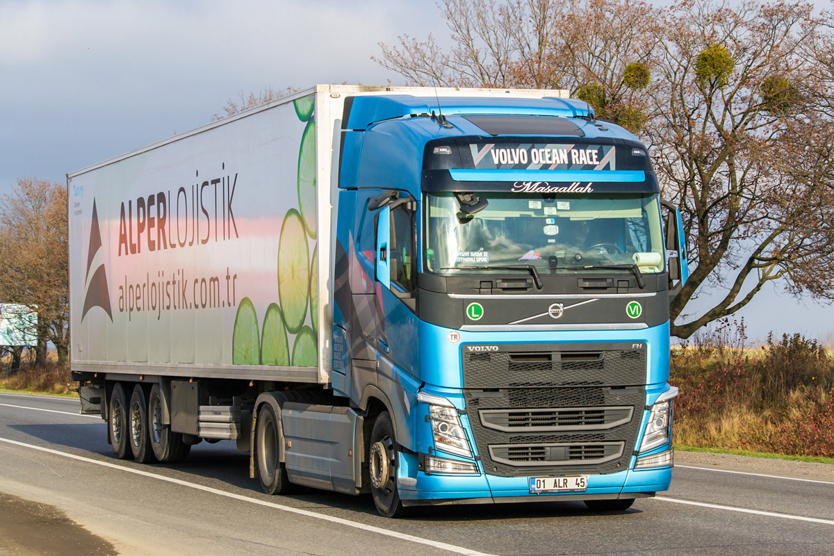 Турция, № 01 ALR 45 — Volvo ('2012) FH.540; Volvo ('2012) FH "Volvo Ocean Race" (Львовская область)