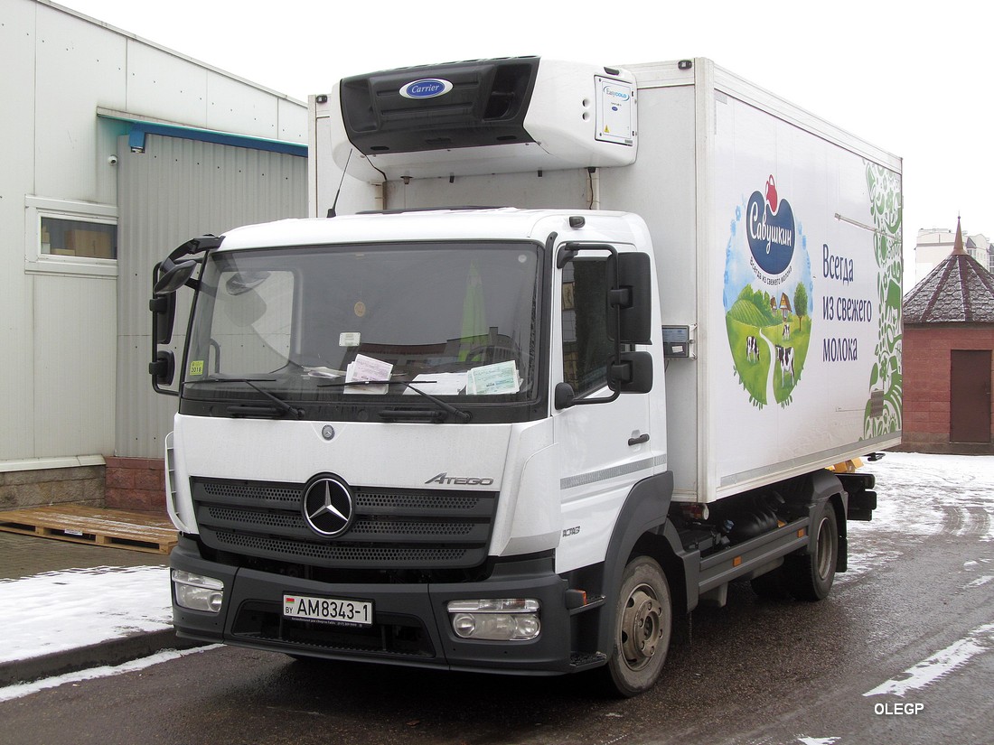 Брестская область, № АМ 8343-1 — Mercedes-Benz Atego 1018