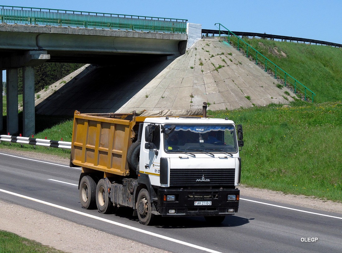 Витебская область, № АК 2110-2 — МАЗ-6501 (общая модель)