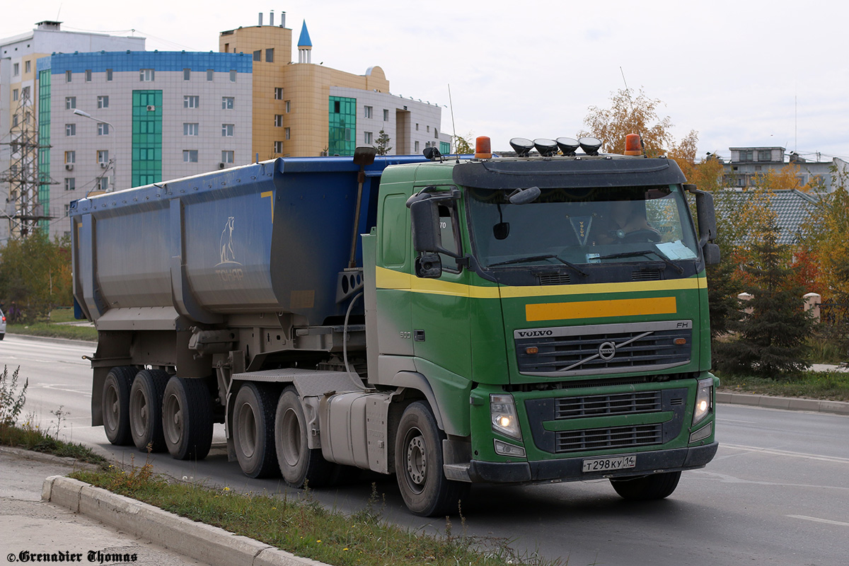 Саха (Якутия), № Т 298 КУ 14 — Volvo ('2008) FH.500