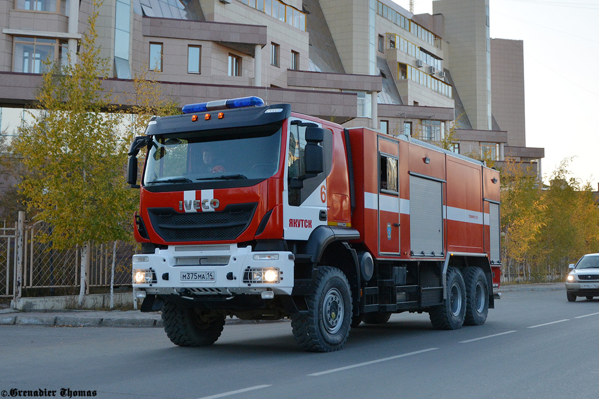 Саха (Якутия), № М 375 МА 14 — IVECO-AMT Trakker ('2013)