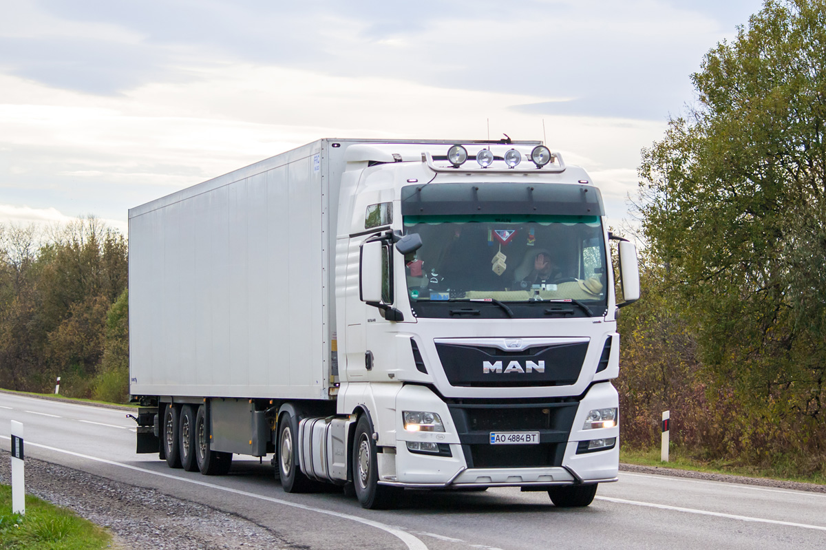 Закарпатская область, № АО 4884 ВТ — MAN TGX ('2012) 18.440