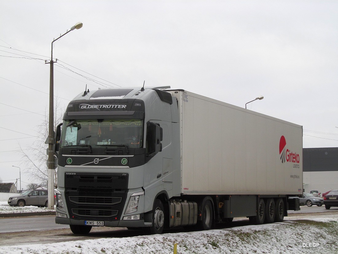 Литва, № KMS 553 — Volvo ('2012) FH.500