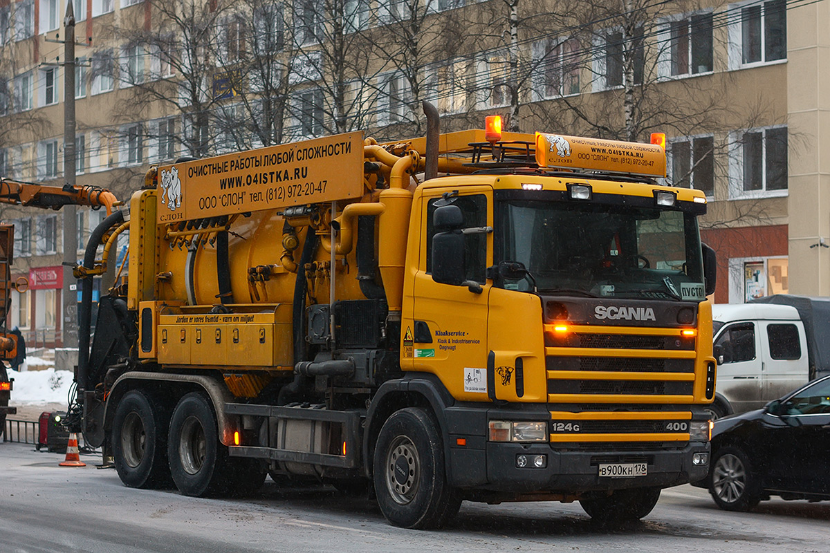 Санкт-Петербург, № В 900 КН 178 — Scania ('1996) R124G