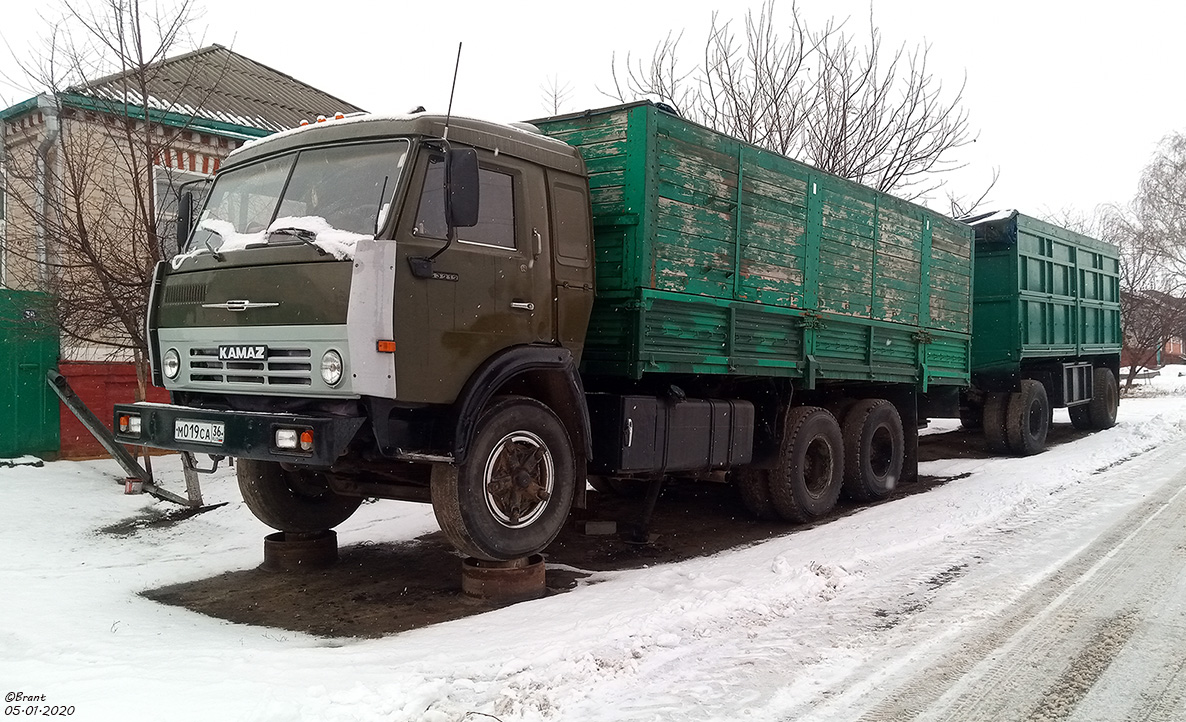 Воронежская область, № М 019 СА 36 — КамАЗ-53212