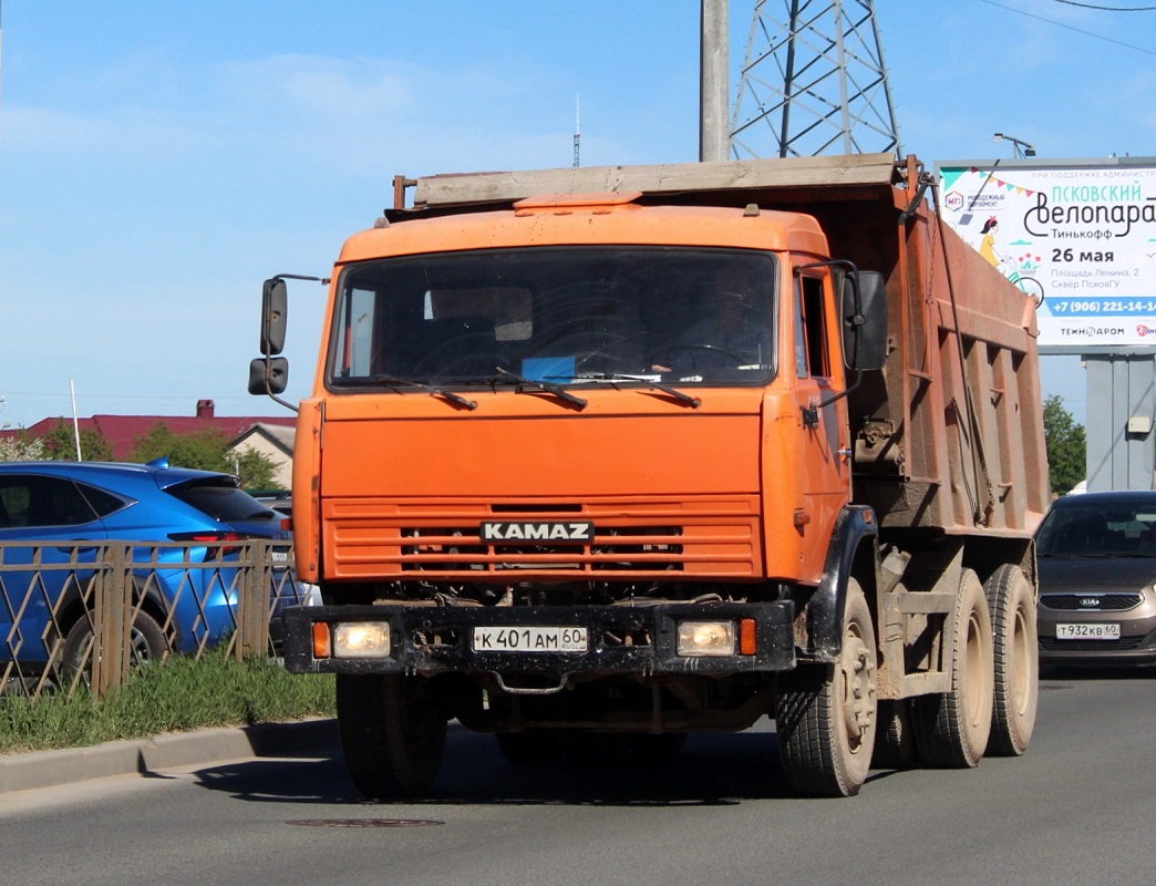 Псковская область, № К 401 АМ 60 — КамАЗ-65115-02 [65115C]