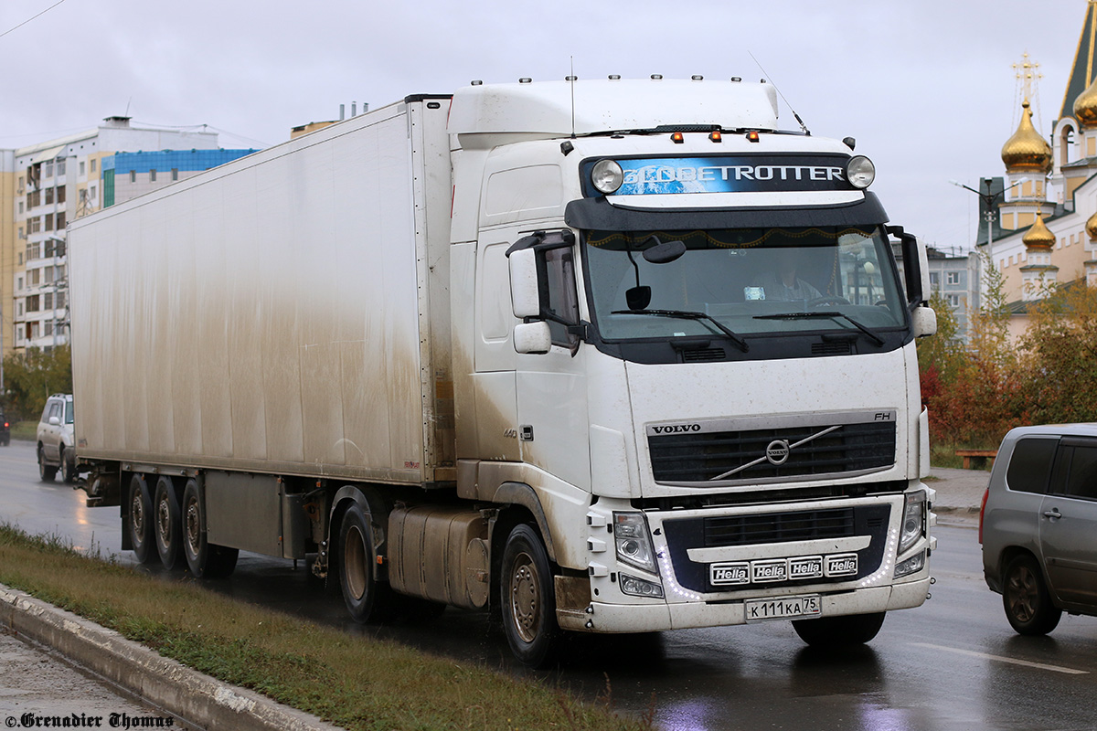 Забайкальский край, № К 111 КА 75 — Volvo ('2008) FH.460 [X9P]