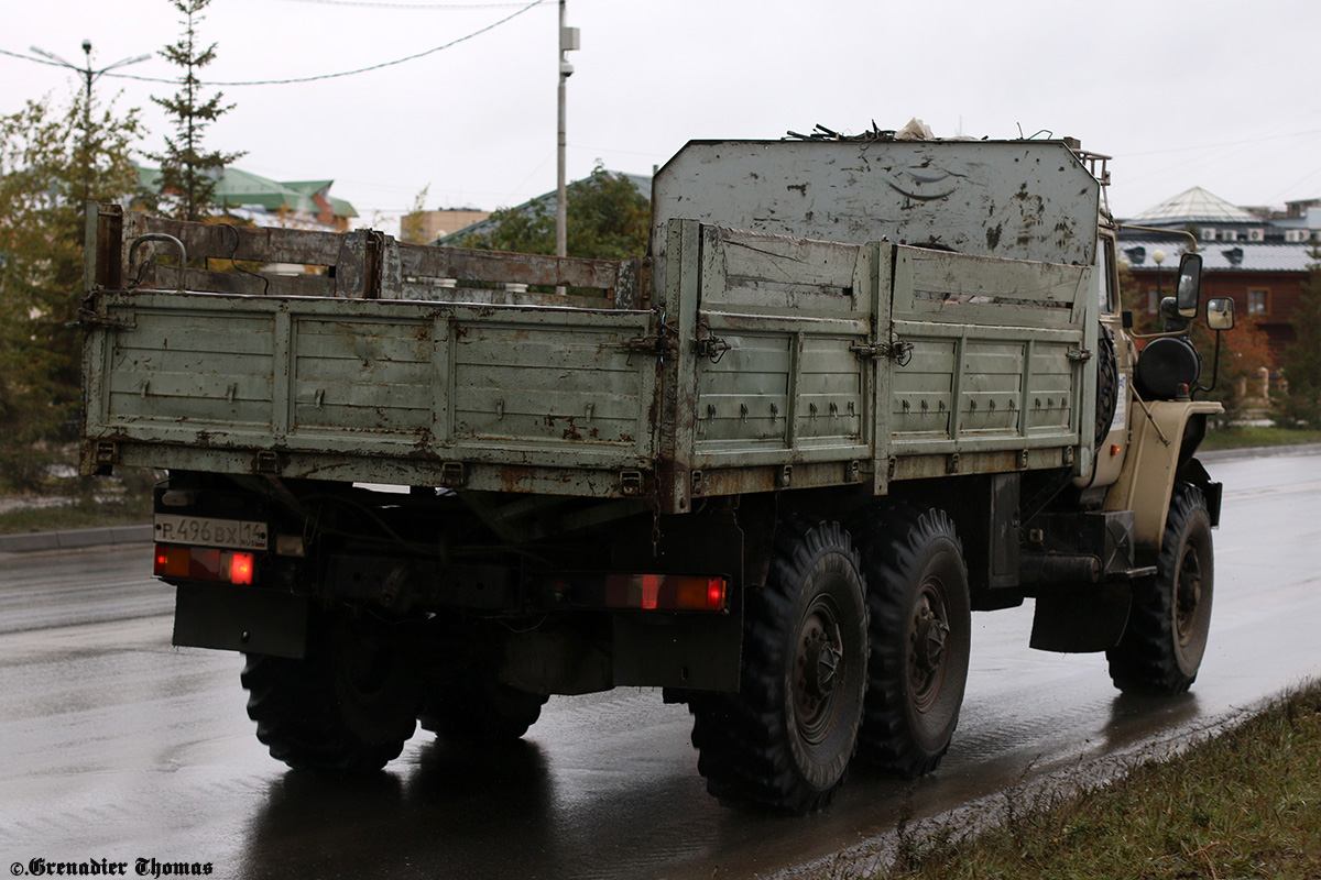 Саха (Якутия), № Р 496 ВХ 14 — Урал-4320-41