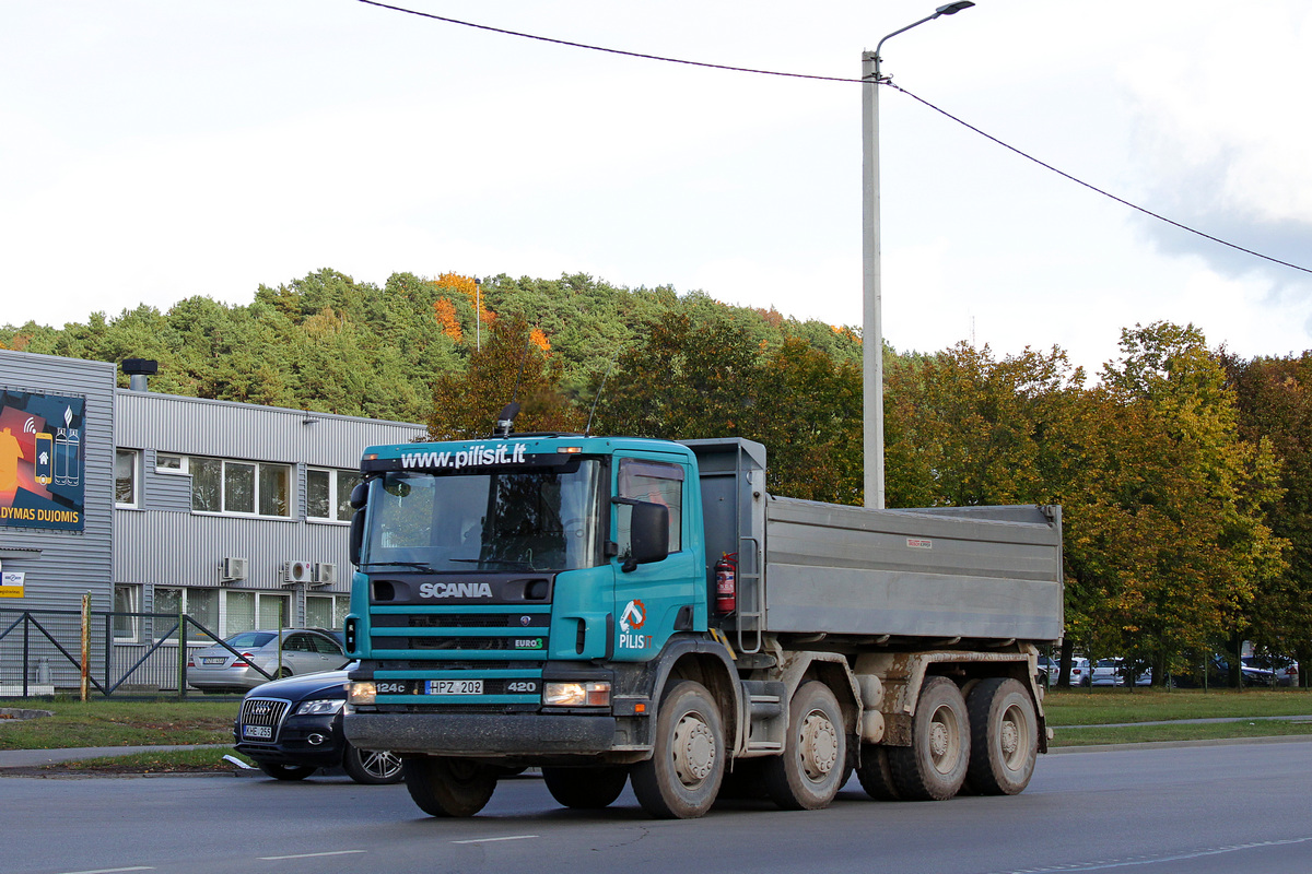 Литва, № HPZ 202 — Scania ('1996) P124C