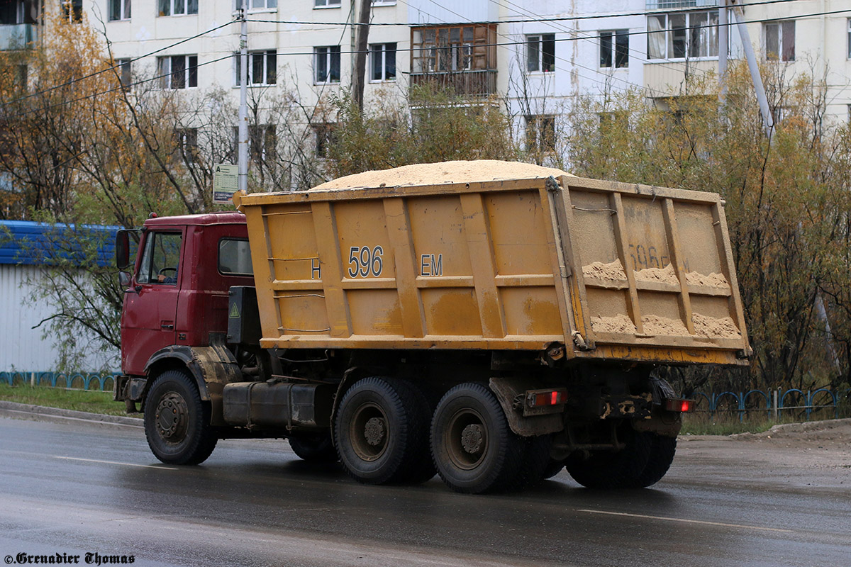 Саха (Якутия), № Н 596 ЕМ 14 — МАЗ-551605