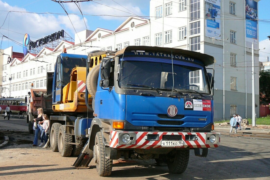 Удмуртия, № Х 111 КО 18 — Tatra 815 TerrNo1-280R21