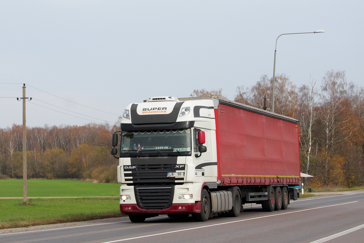 Латвия, № LB-95 — DAF XF105 FT