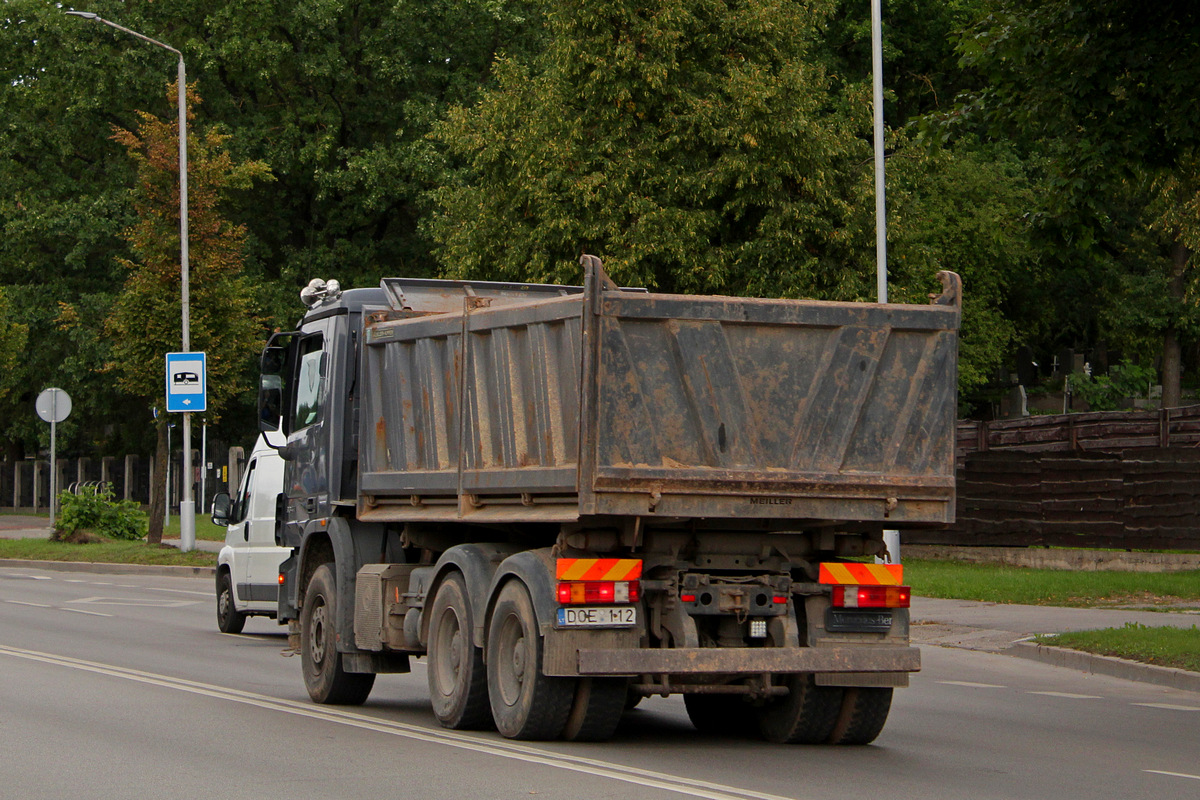 Литва, № DOE 112 — Mercedes-Benz Actros ('2003) 3341