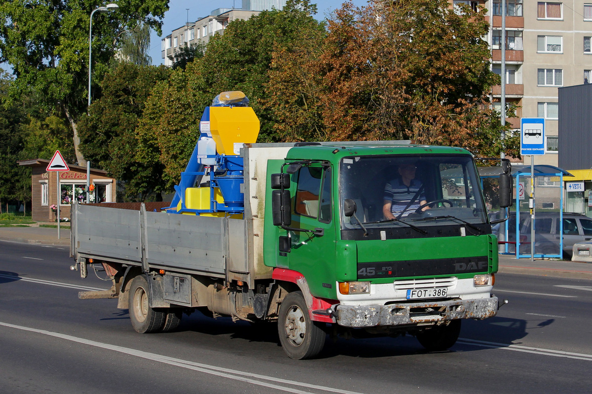 Литва, № FOT 386 — DAF 45 FA