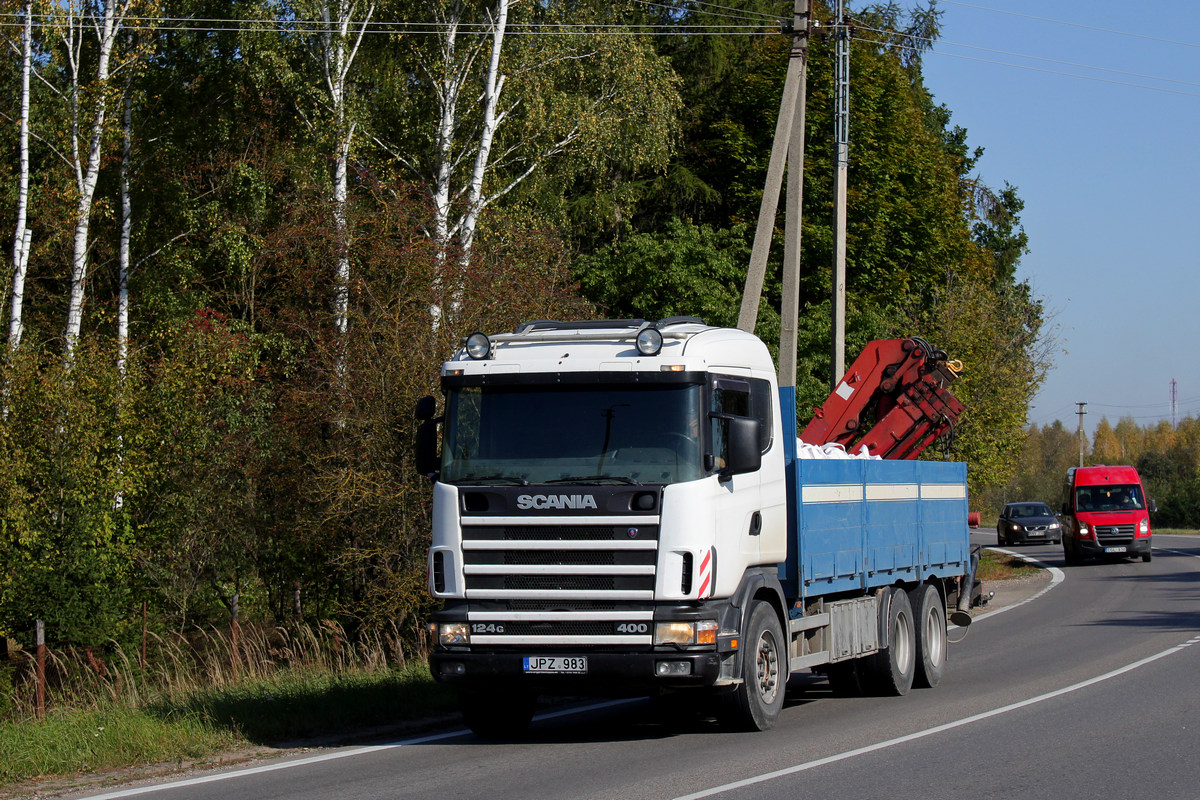 Литва, № JPZ 983 — Scania ('1996) R124G