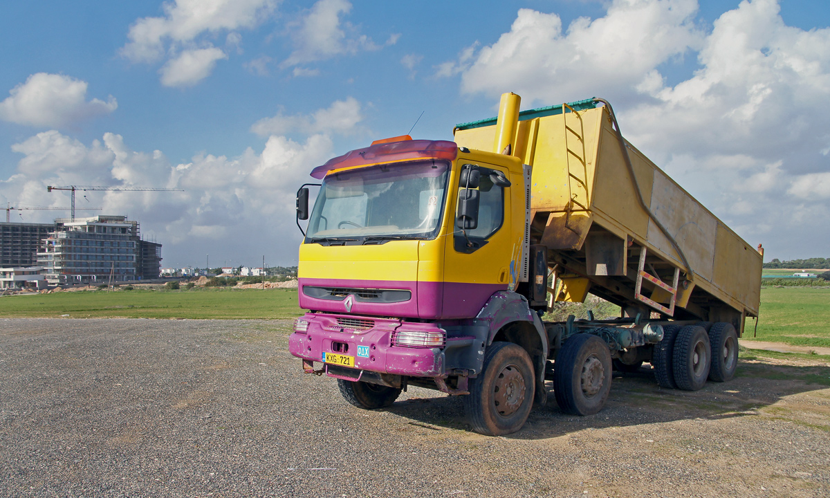 Кипр, № KXG 721 — Renault Kerax