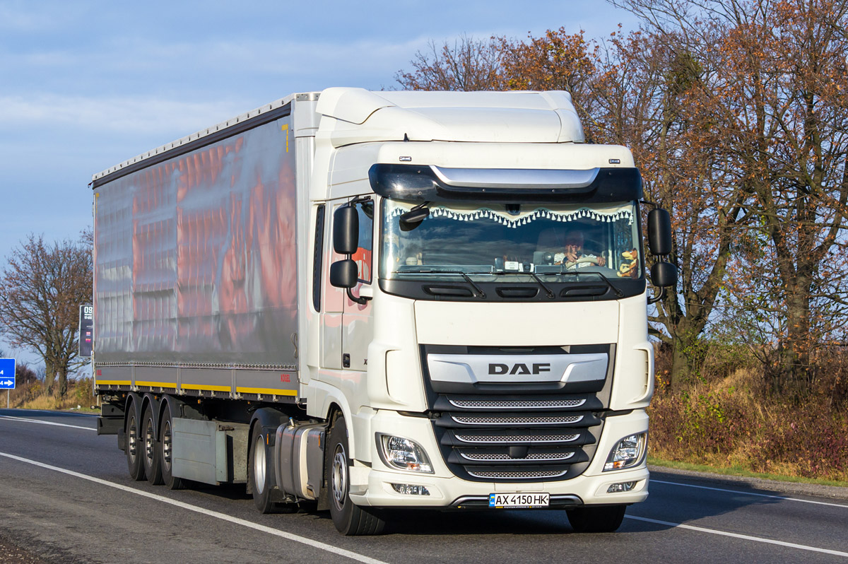 Харьковская область, № АХ 4150 НК — DAF XF Euro6 FT