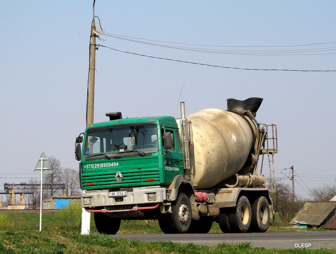 Витебская область, № АК 1214-2 — Renault G-Series Maxter