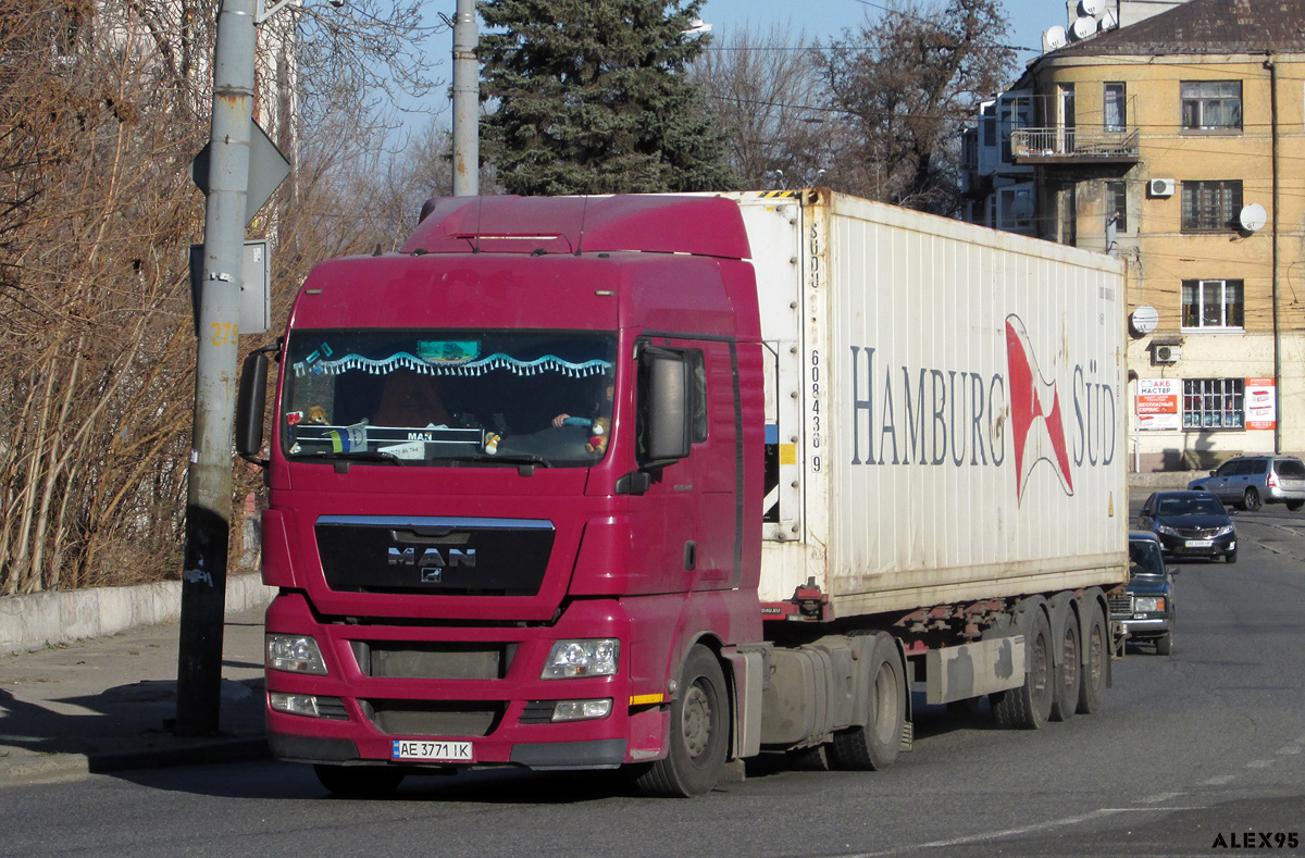 Днепропетровская область, № АЕ 3771 ІК — MAN TGX ('2007) 18.440