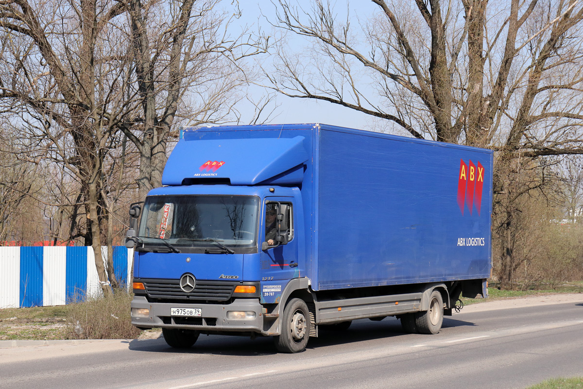 Калининградская область, № Н 975 ОВ 39 — Mercedes-Benz Atego 1217