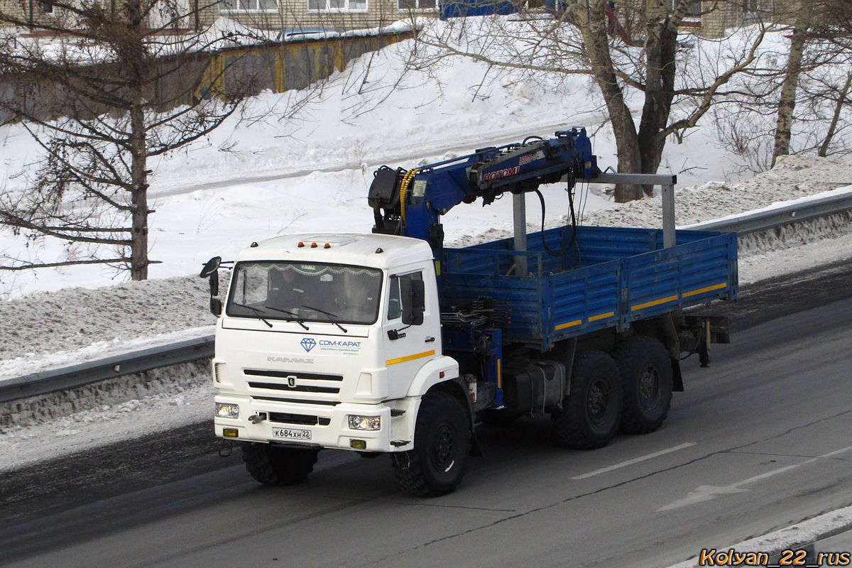 Алтайский край, № К 684 ХН 22 — КамАЗ-43118-46