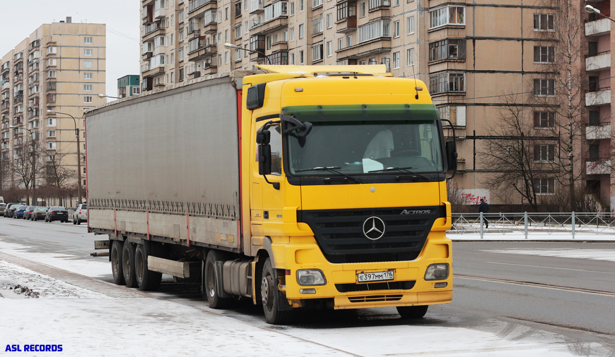 Санкт-Петербург, № Е 397 ММ 178 — Mercedes-Benz Actros ('2003) 1844