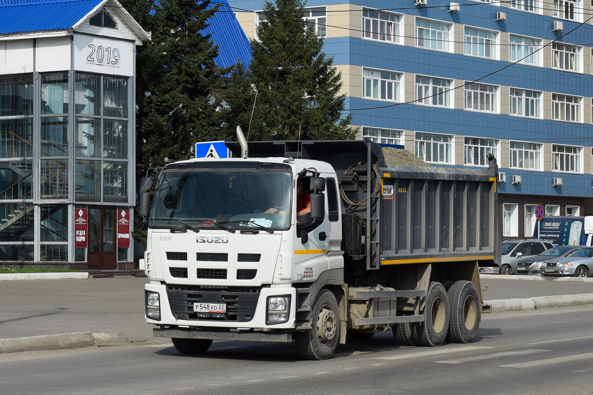 Алтайский край, № Р 548 ХО 22 — Isuzu Giga CYZ