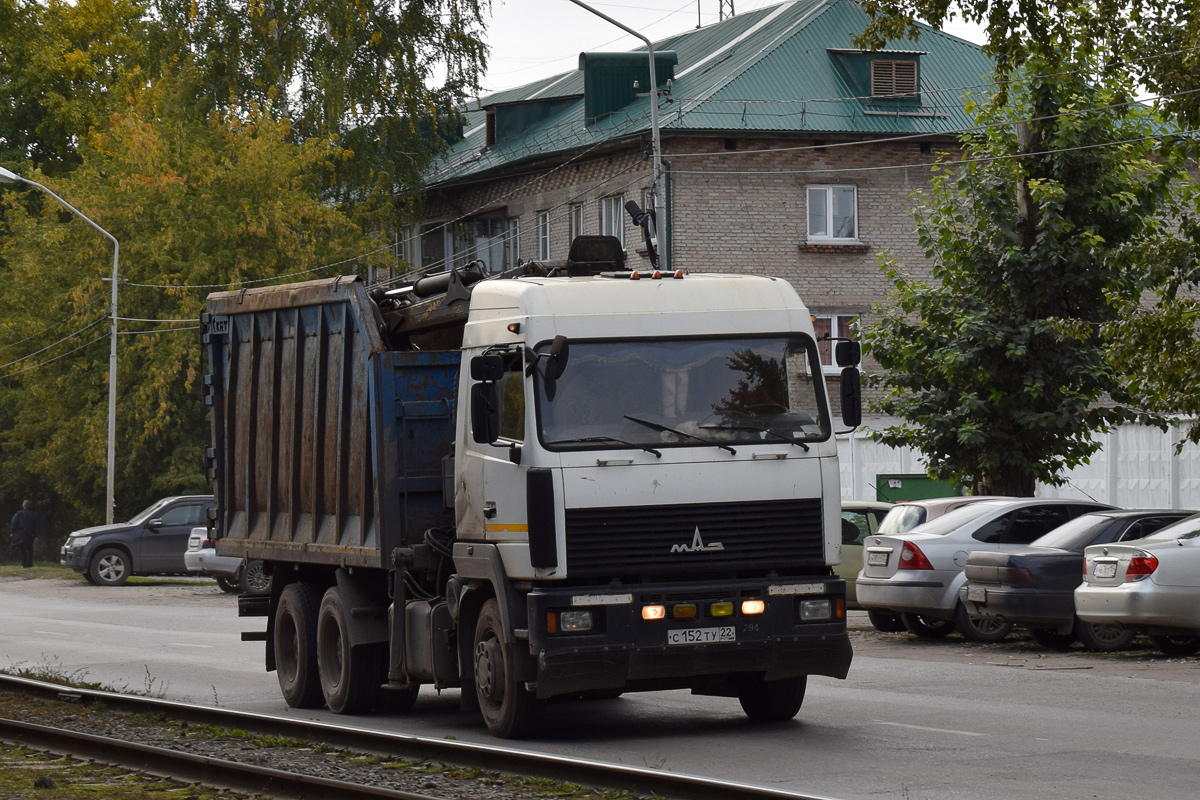 Алтайский край, № С 152 ТУ 22 — МАЗ-6312A8